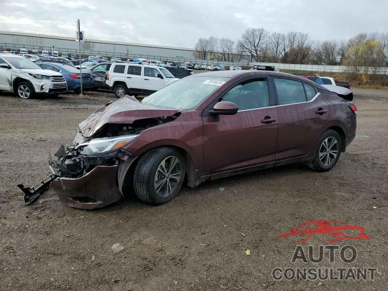 NISSAN SENTRA 2022 - 3N1AB8CV4NY296872