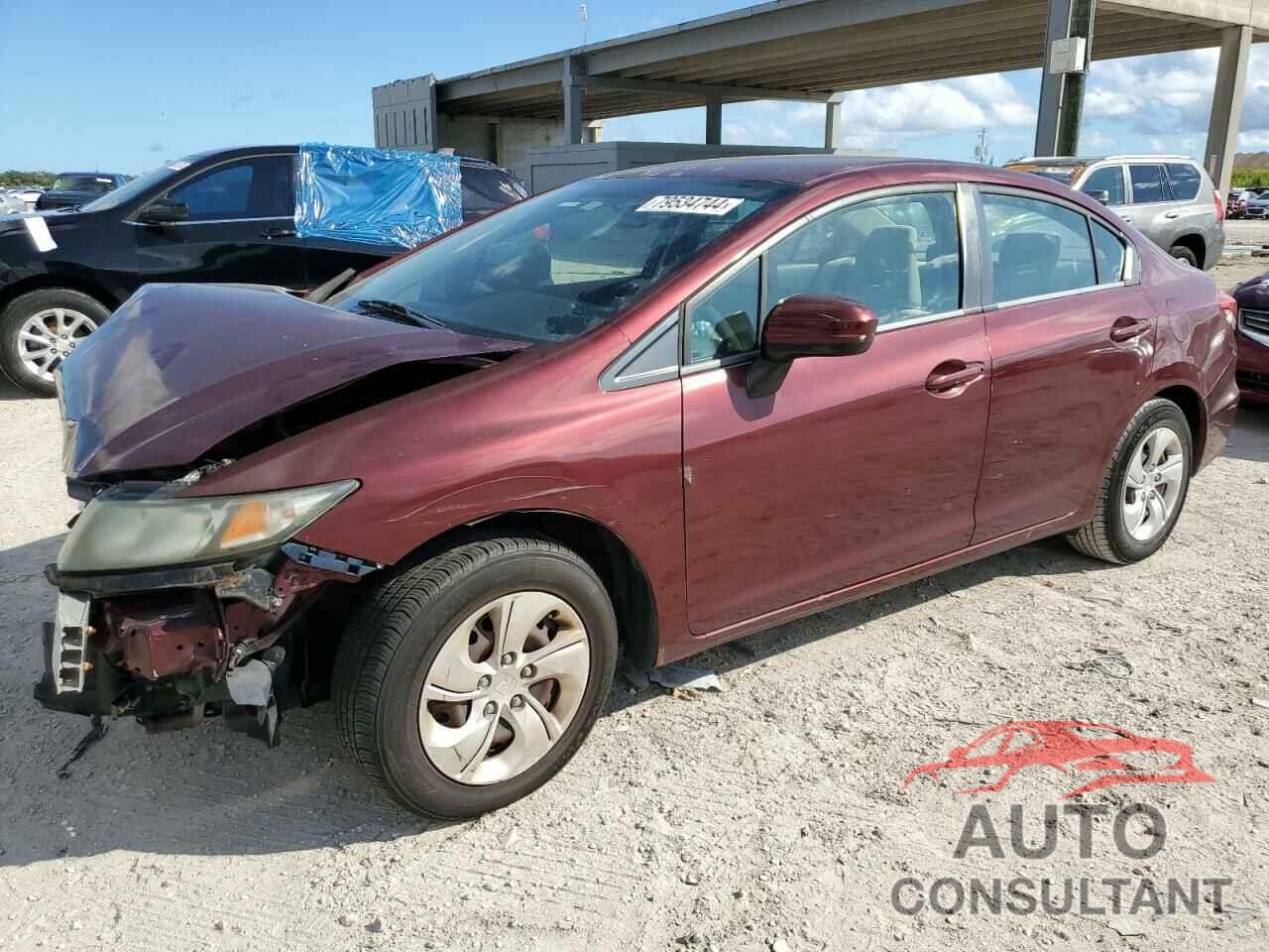 HONDA CIVIC 2014 - 2HGFB2F58EH550683