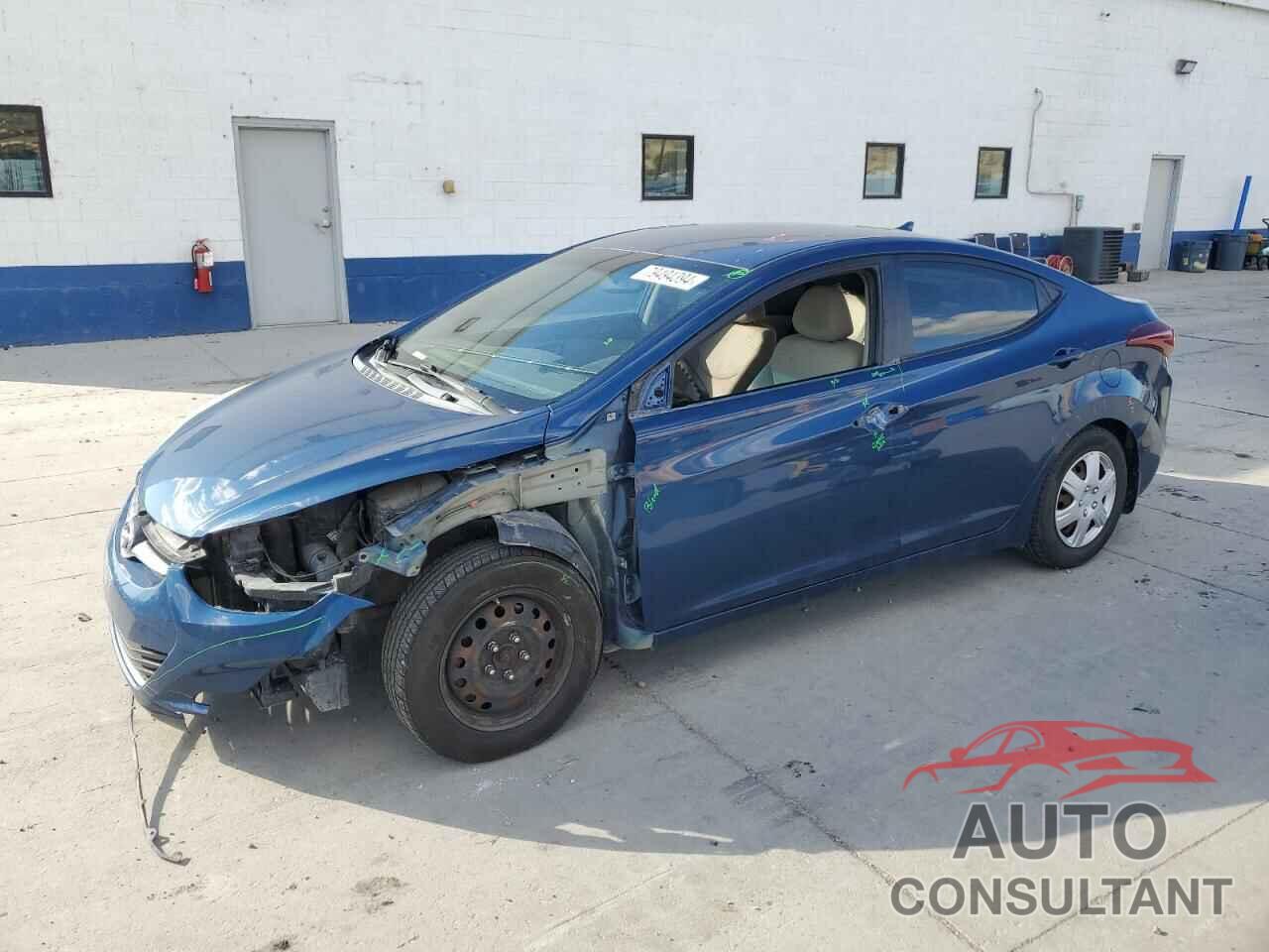 HYUNDAI ELANTRA 2016 - KMHDH4AE1GU489972