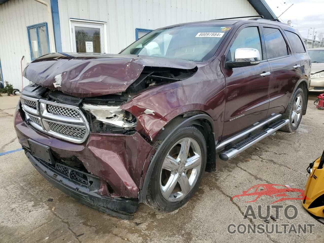 DODGE DURANGO 2012 - 1C4SDJET9CC181530