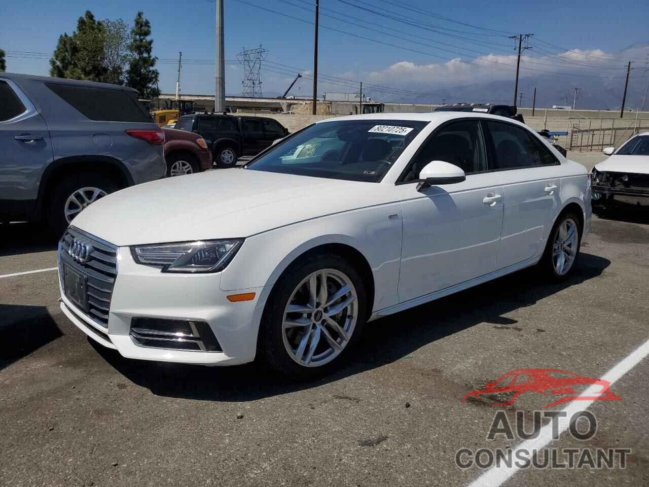 AUDI A4 2017 - WAUDNAF42HN056360