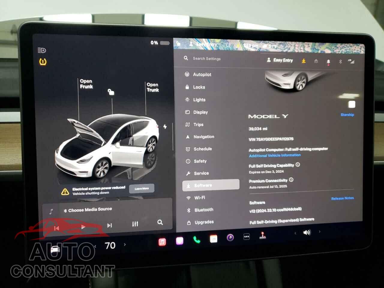 TESLA MODEL Y 2023 - 7SAYGDEE5PA112976