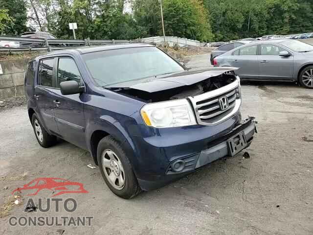 HONDA PILOT 2013 - 5FNYF4H27DB071685