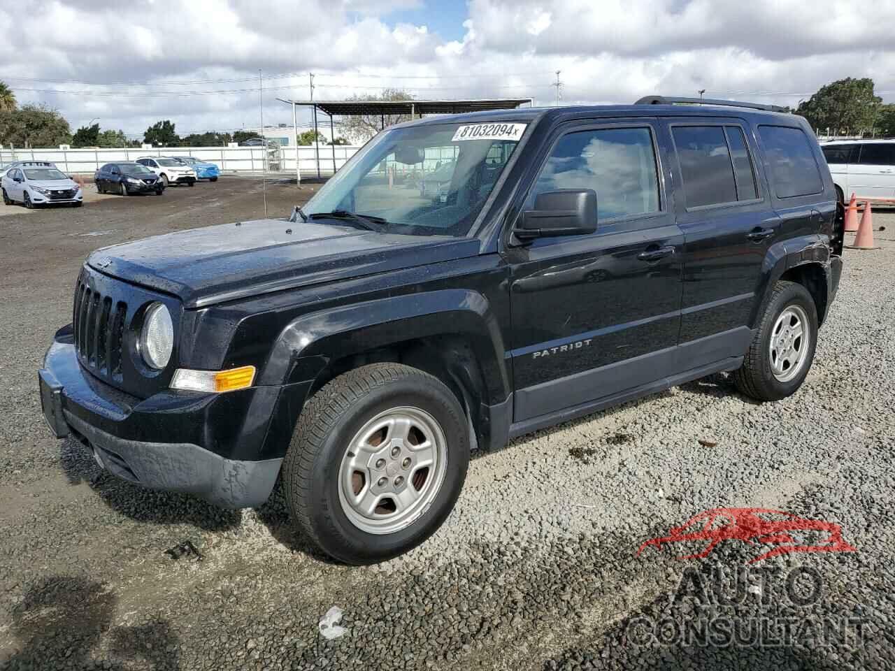 JEEP PATRIOT 2017 - 1C4NJPBA3HD149041