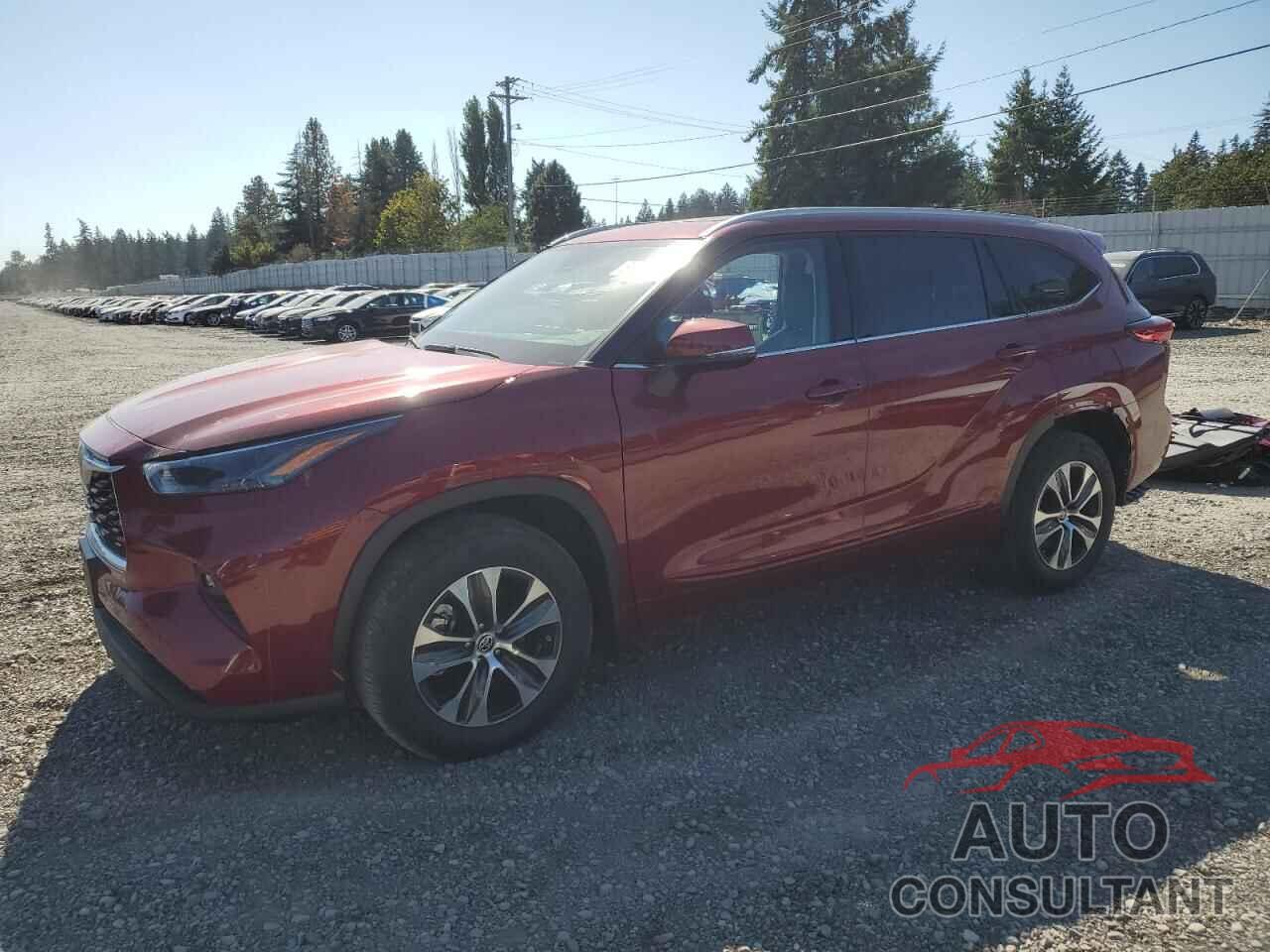 TOYOTA HIGHLANDER 2022 - 5TDGZRBH3NS183961
