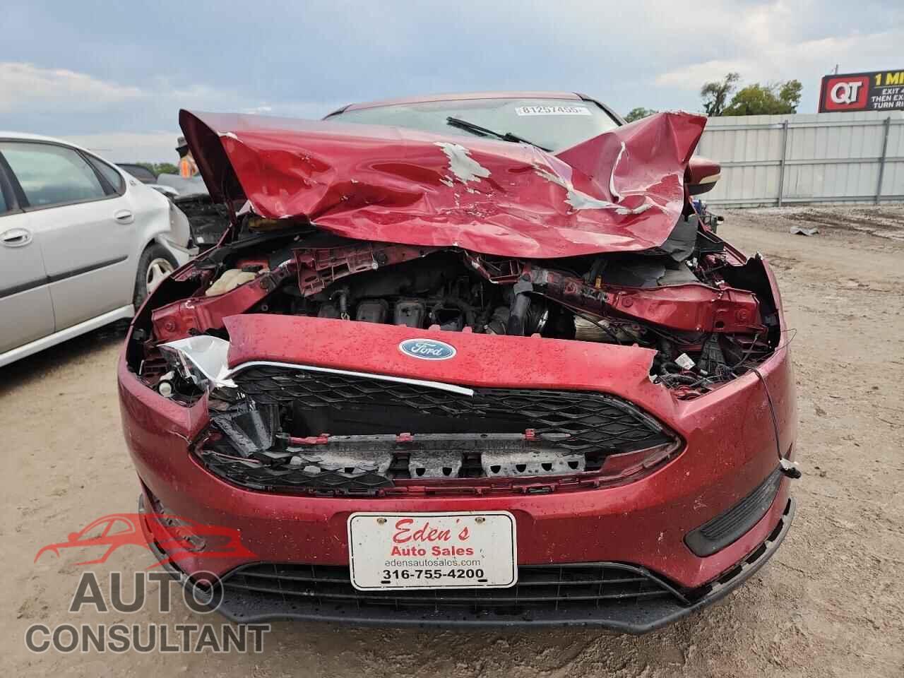 FORD FOCUS 2017 - 1FADP3F2XHL341512