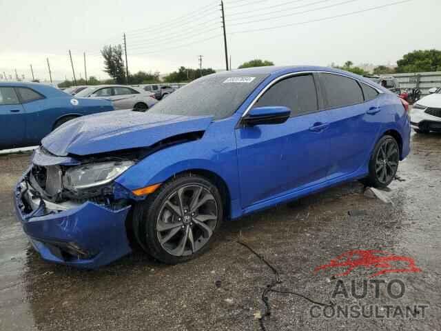 HONDA CIVIC 2019 - 19XFC2F84KE026444