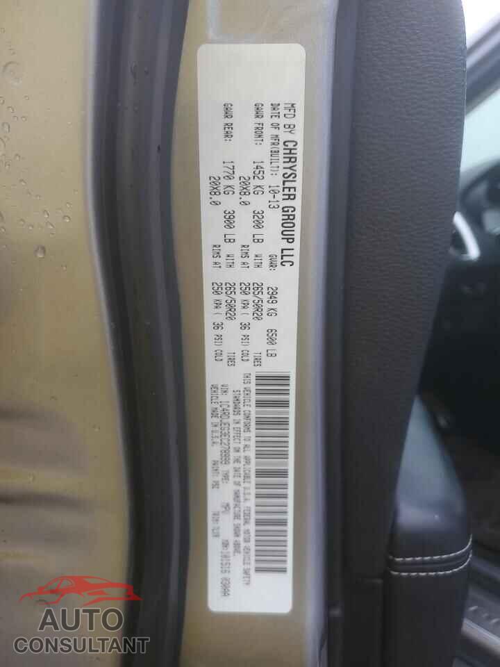 DODGE DURANGO 2014 - 1C4RDJEG3EC278999