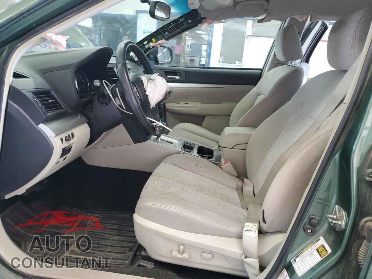 SUBARU OUTBACK 2013 - 4S4BRBCC0D3267736