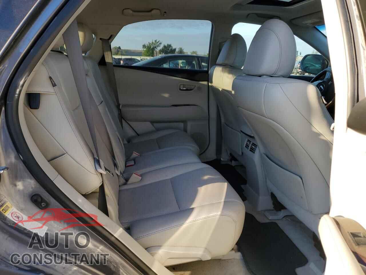 LEXUS RX350 2012 - 2T2BK1BA4CC140721
