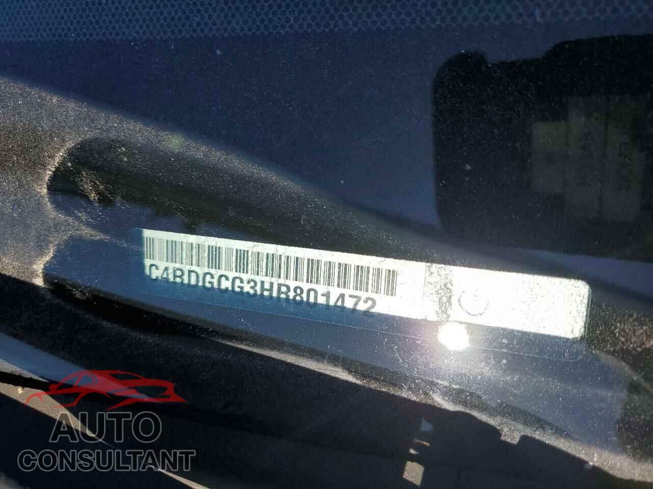 DODGE CARAVAN 2017 - 2C4RDGCG3HR801472