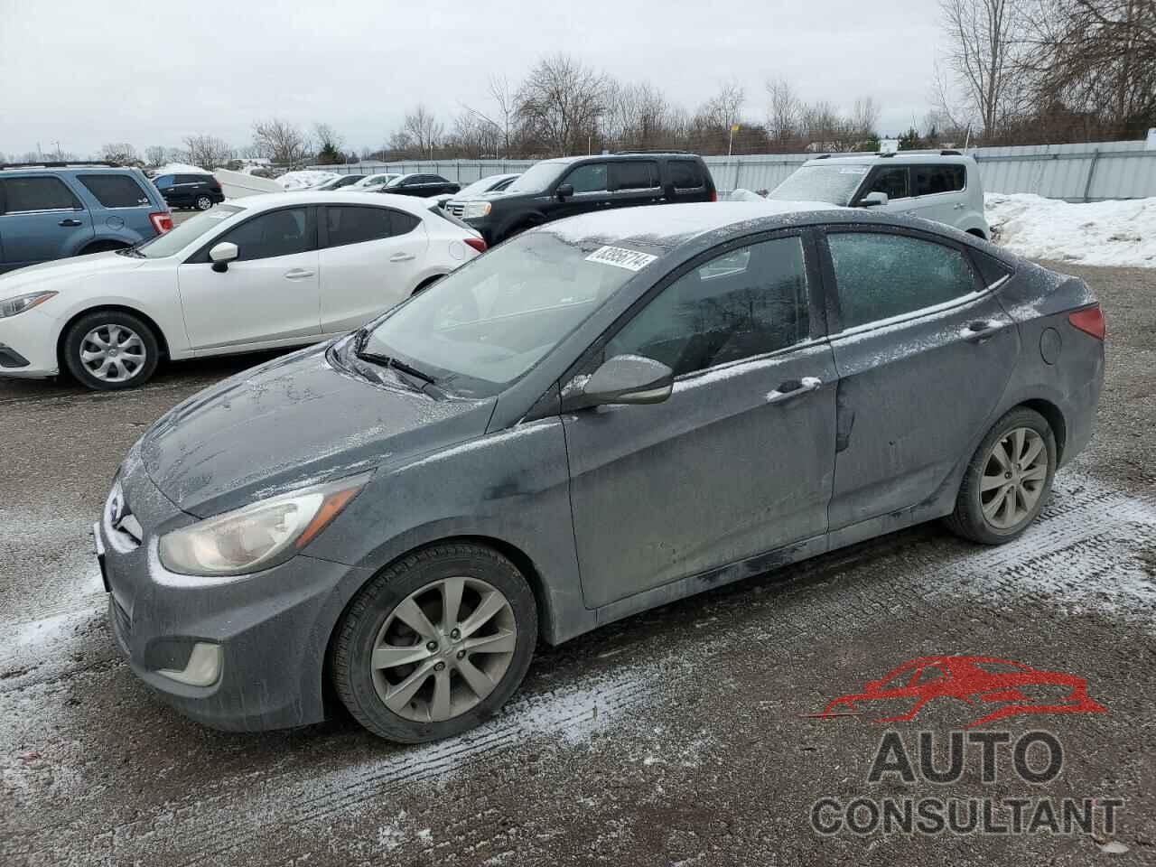 HYUNDAI ACCENT 2012 - KMHCU4AE9CU146568