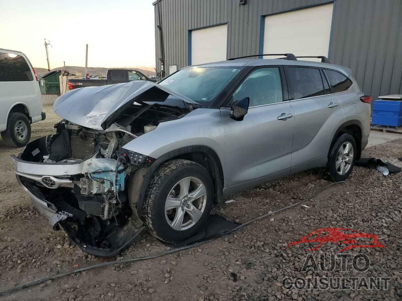 TOYOTA HIGHLANDER 2021 - 5TDCZRAH2MS537743