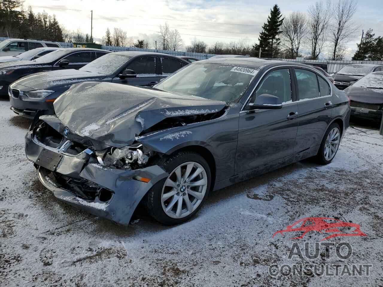 BMW 3 SERIES 2014 - WBA3C3C55EP662102