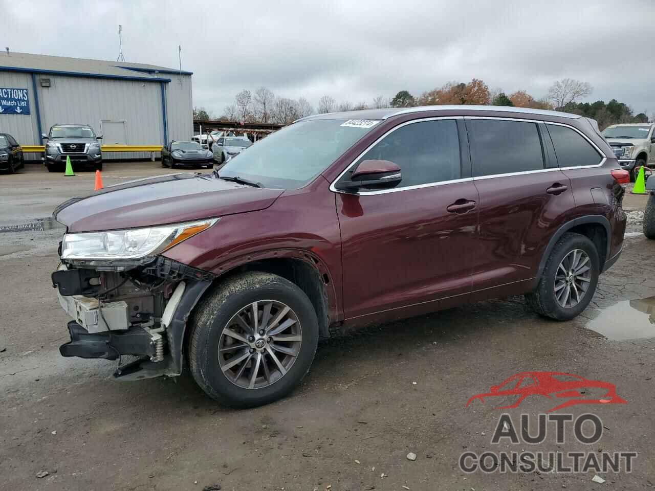 TOYOTA HIGHLANDER 2018 - 5TDKZRFH9JS258077