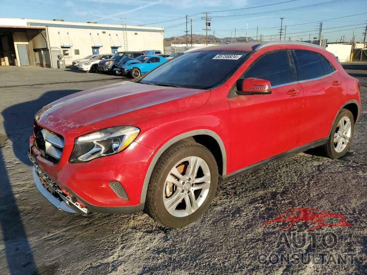 MERCEDES-BENZ GLA-CLASS 2015 - WDCTG4GBXFJ032541
