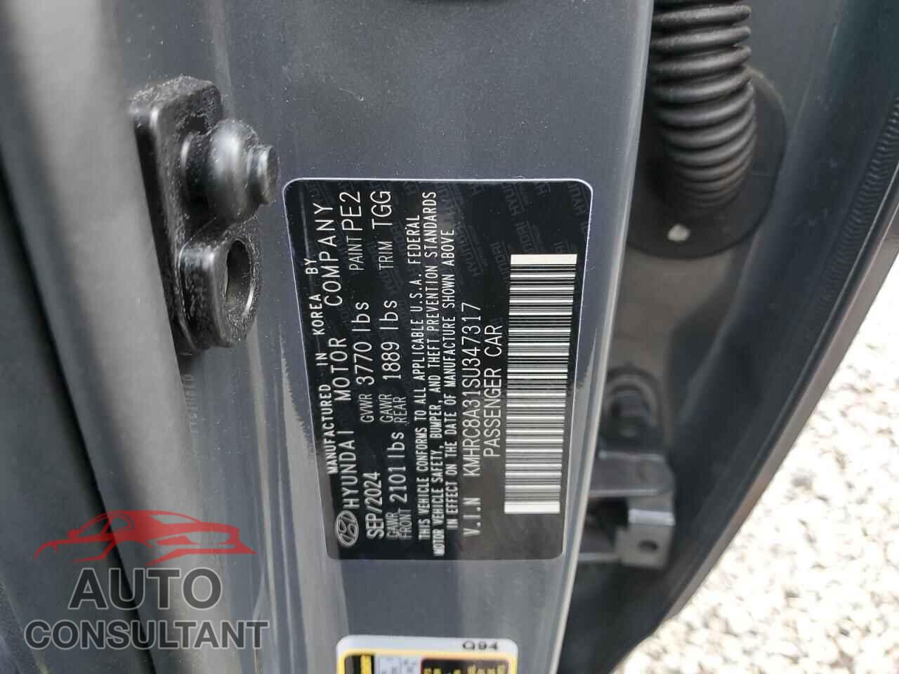 HYUNDAI VENUE 2025 - KMHRC8A31SU347317