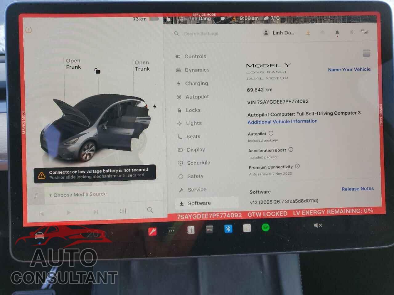 TESLA MODEL Y 2023 - 7SAYGDEE7PF774092