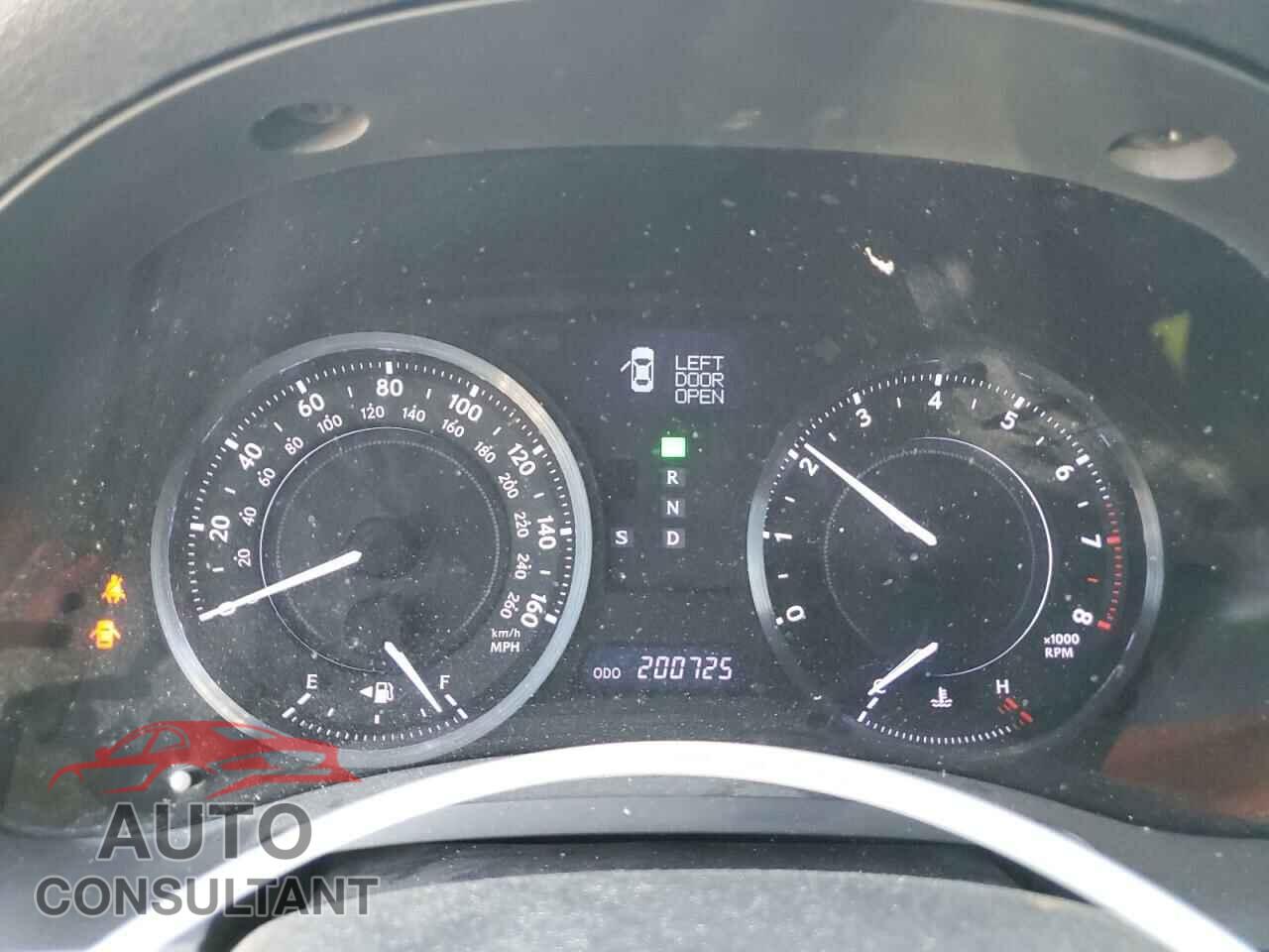 LEXUS IS 2012 - JTHFE2C26C2507898