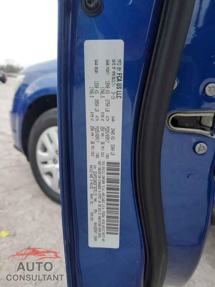 DODGE JOURNEY 2015 - 3C4PDCAB3FT675115