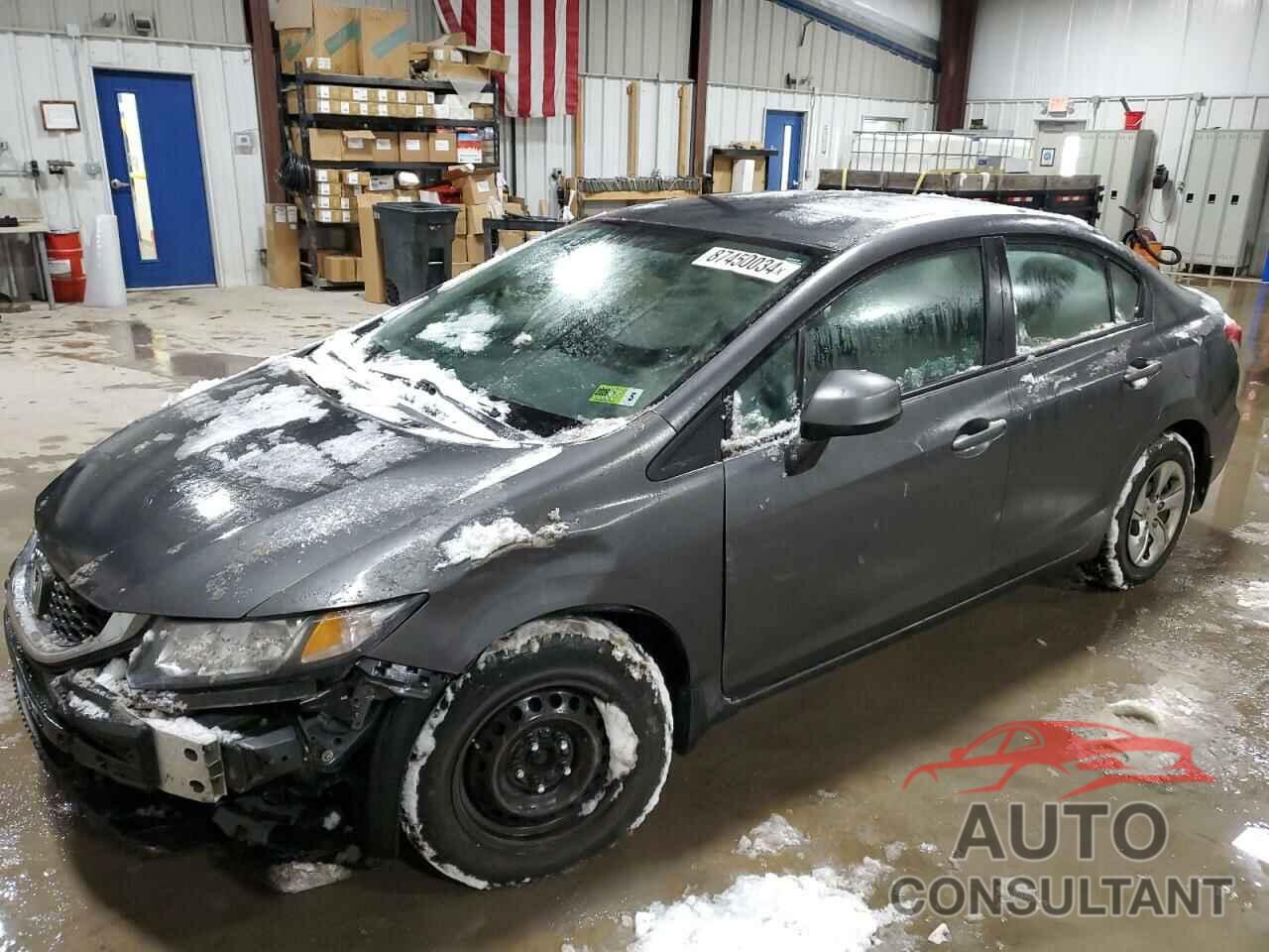HONDA CIVIC 2013 - 2HGFB2F52DH544814