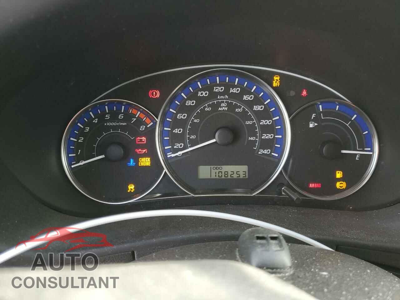 SUBARU FORESTER 2012 - JF2SHCBC6CH433954