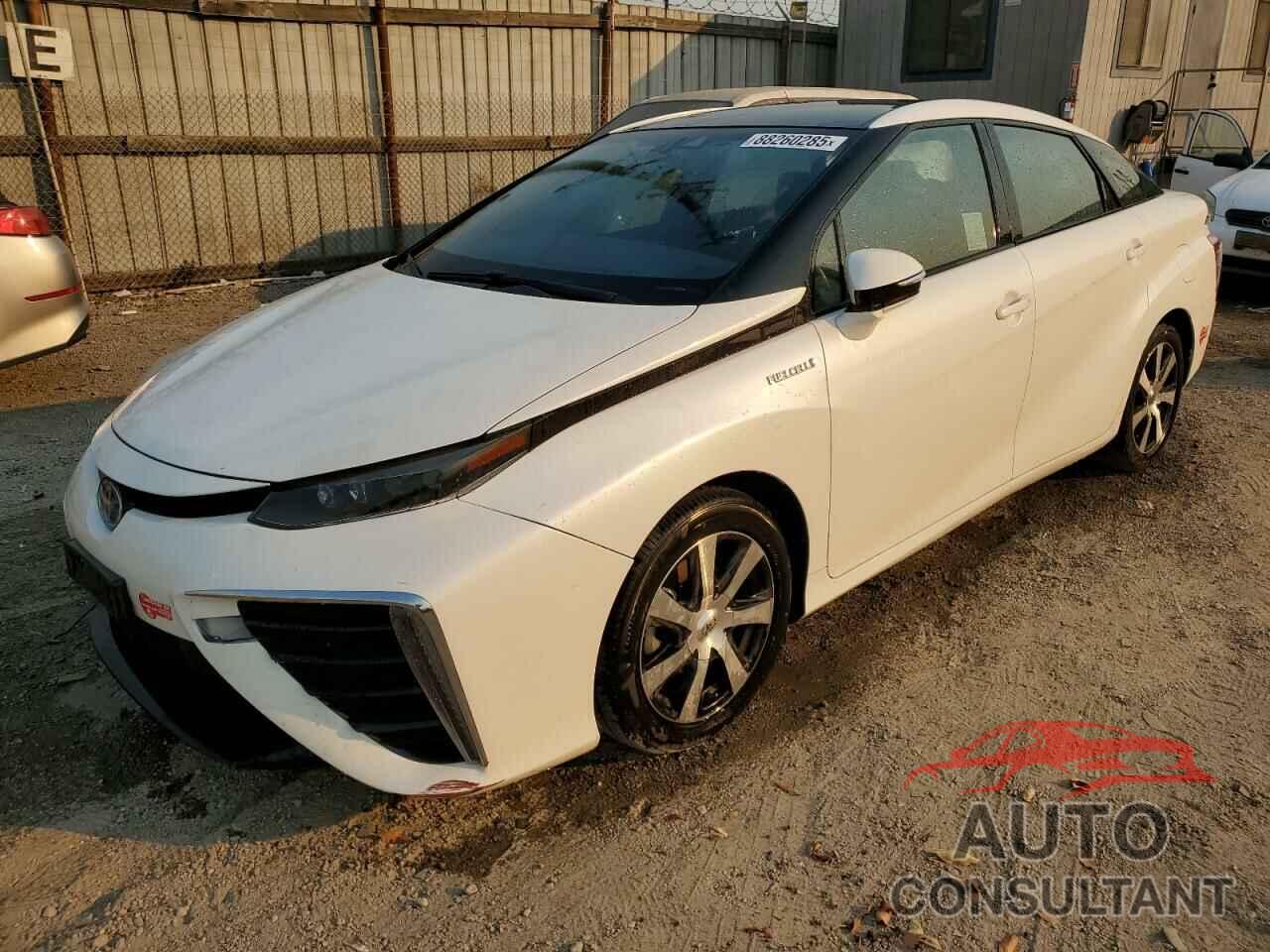TOYOTA MIRAI 2016 - JTDBVRBD7GA000595
