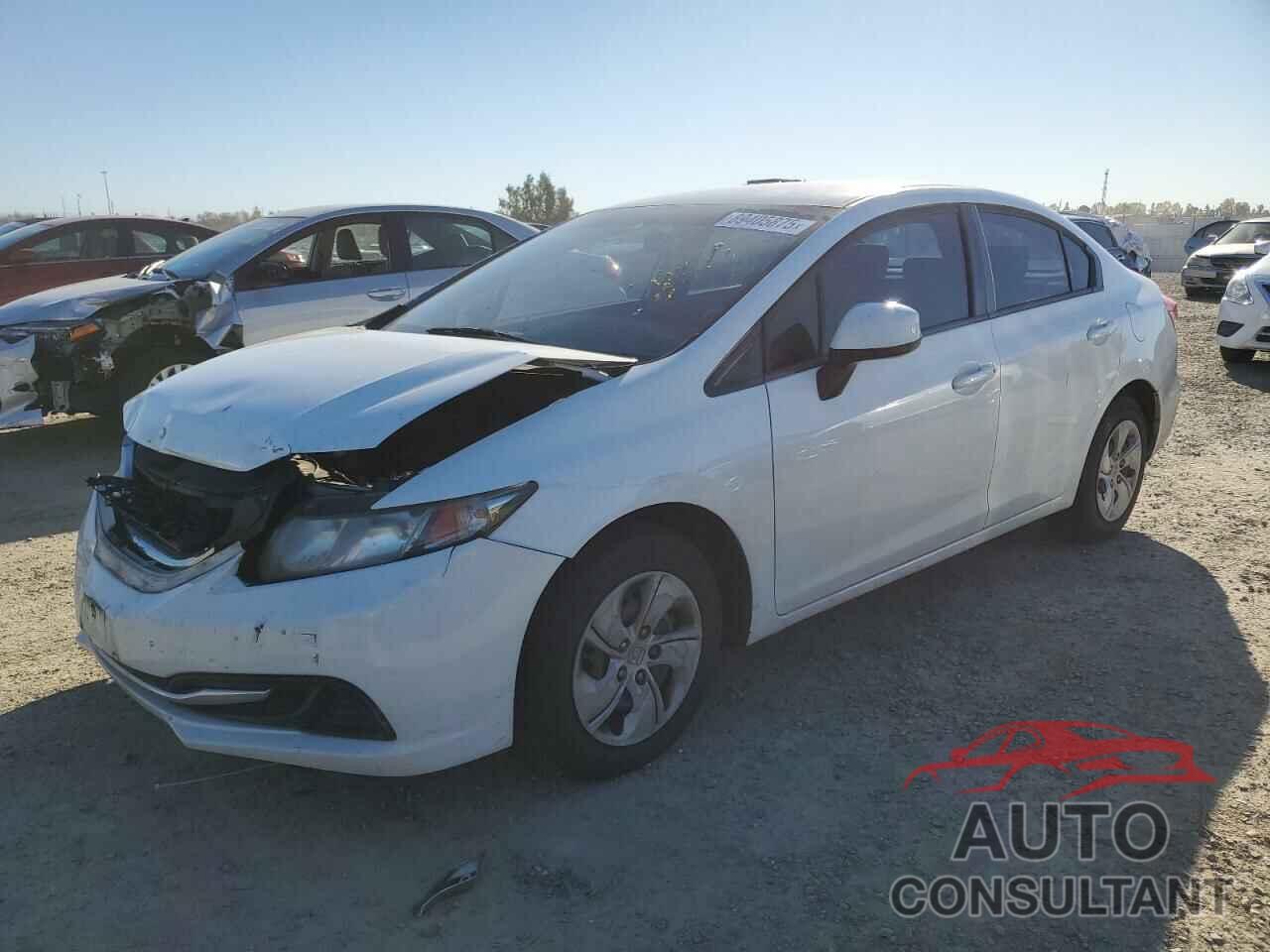 HONDA CIVIC 2013 - 19XFB2F59DE280405