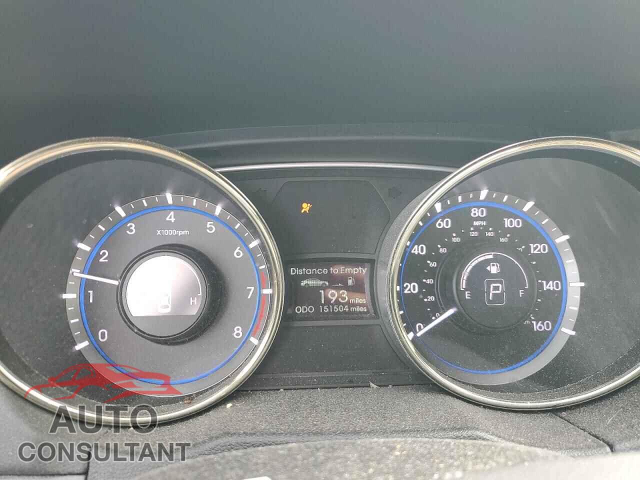 HYUNDAI SONATA 2012 - 5NPEC4AB1CH391042