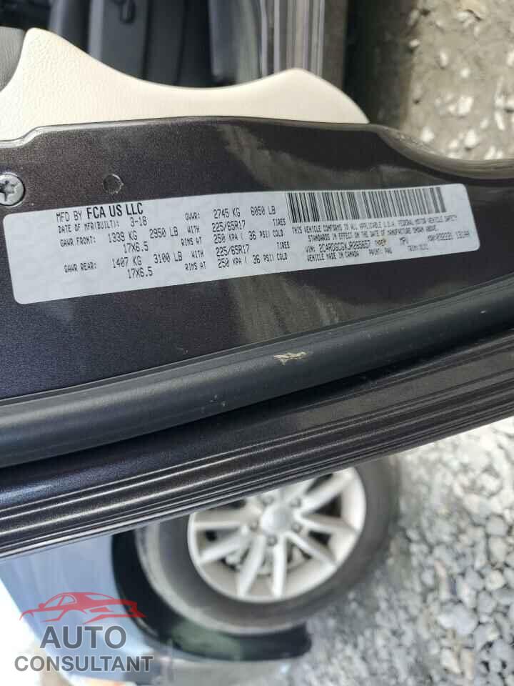 DODGE CARAVAN 2018 - 2C4RDGCGXJR265657