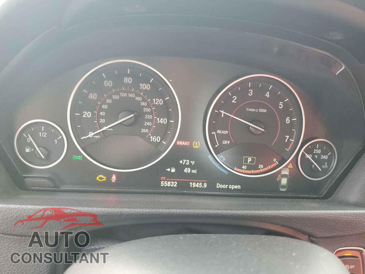 BMW 3 SERIES 2016 - WBA8E3G59GNU00186