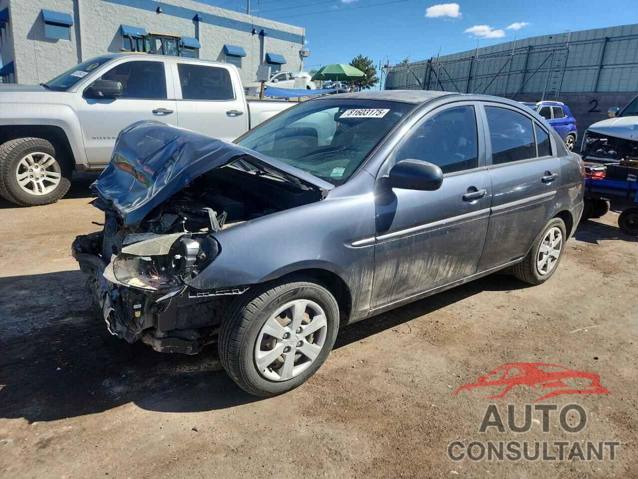 HYUNDAI ACCENT 2010 - KMHCN4AC6AU494336