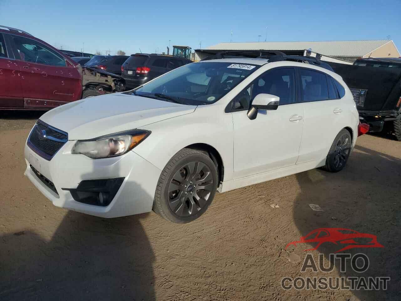 SUBARU IMPREZA 2016 - JF1GPAP68GH286353