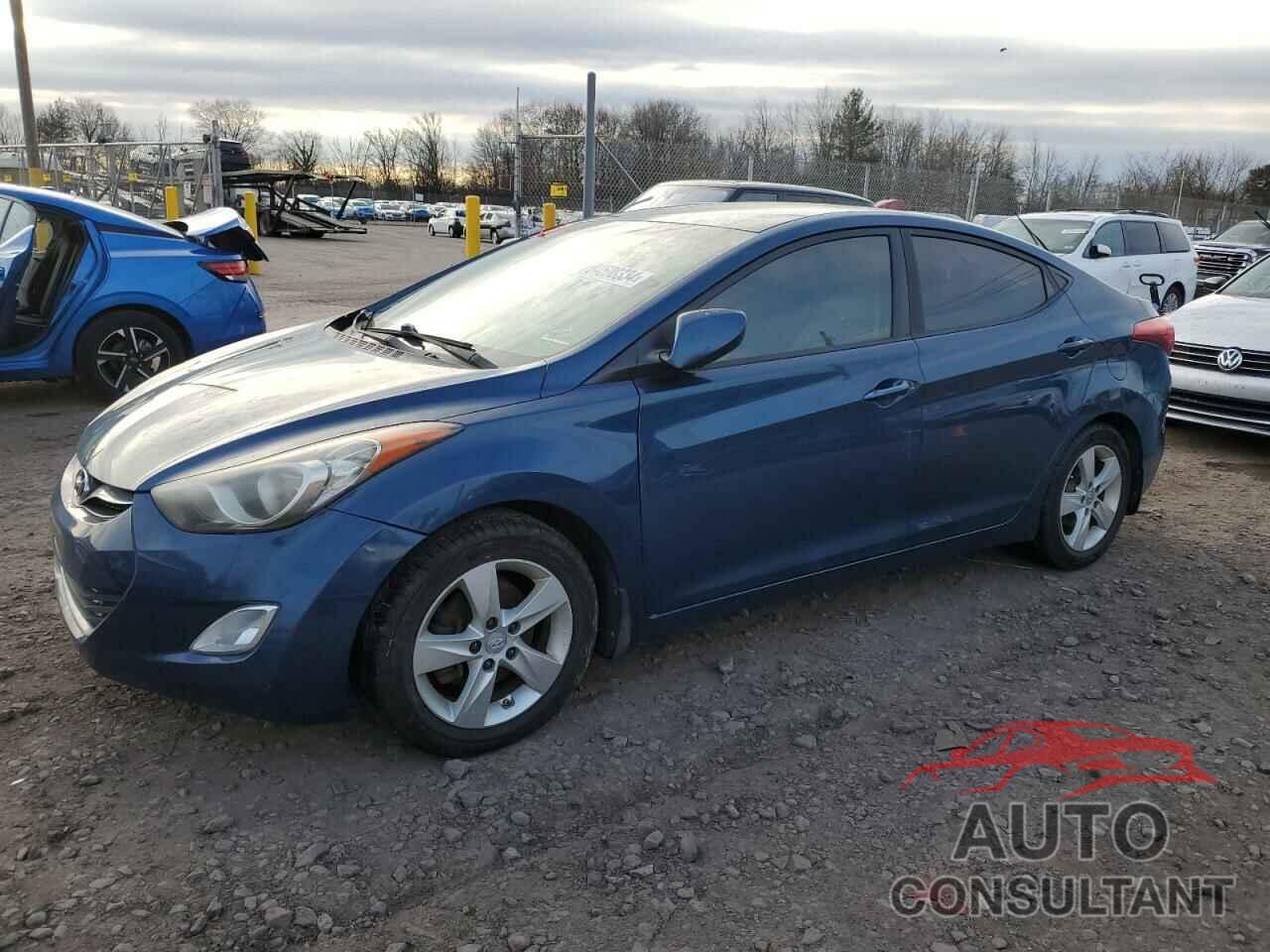 HYUNDAI ELANTRA 2013 - KMHDH4AE9DU957992