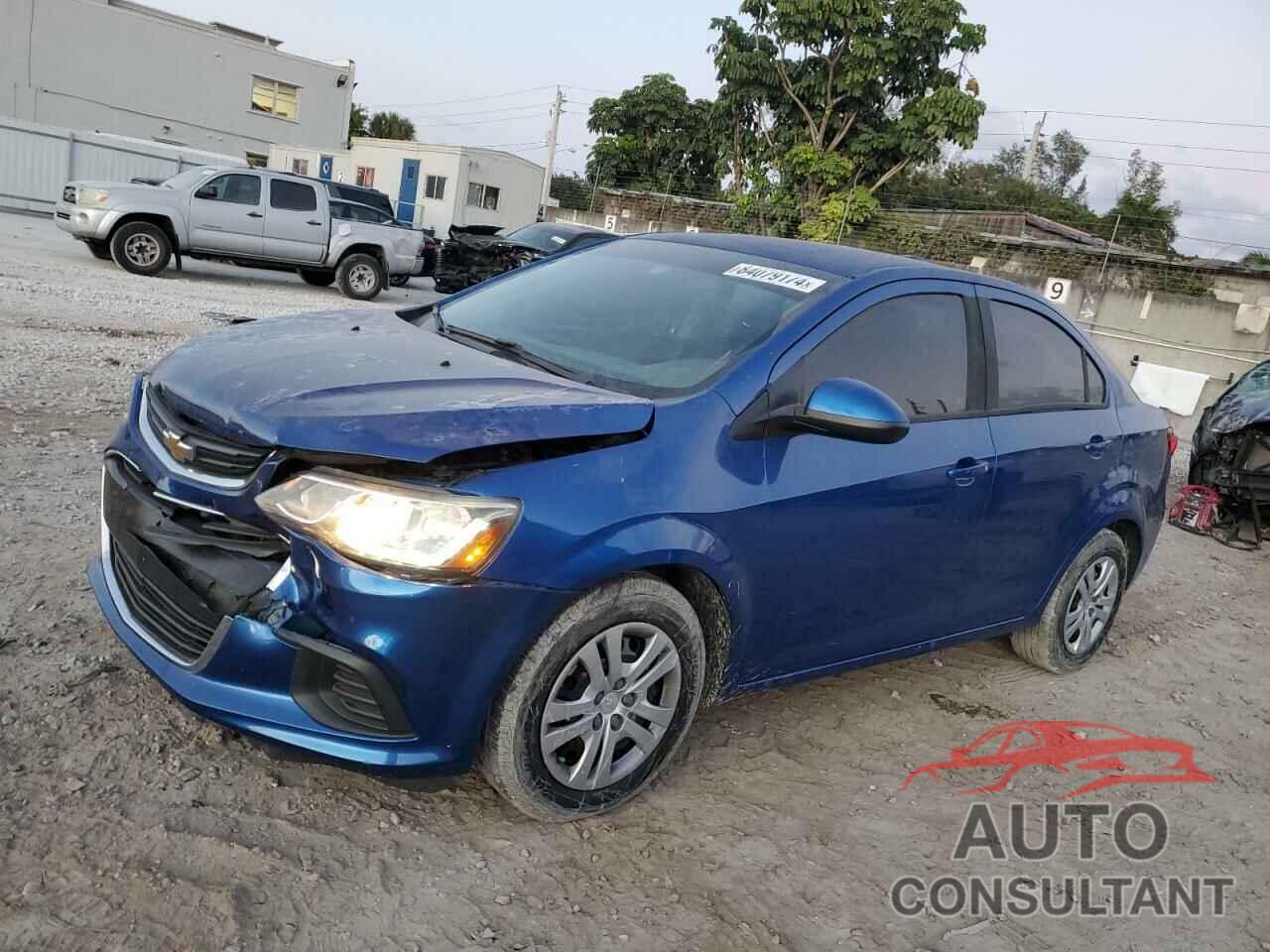 CHEVROLET SONIC 2017 - 1G1JB5SH2H4174003