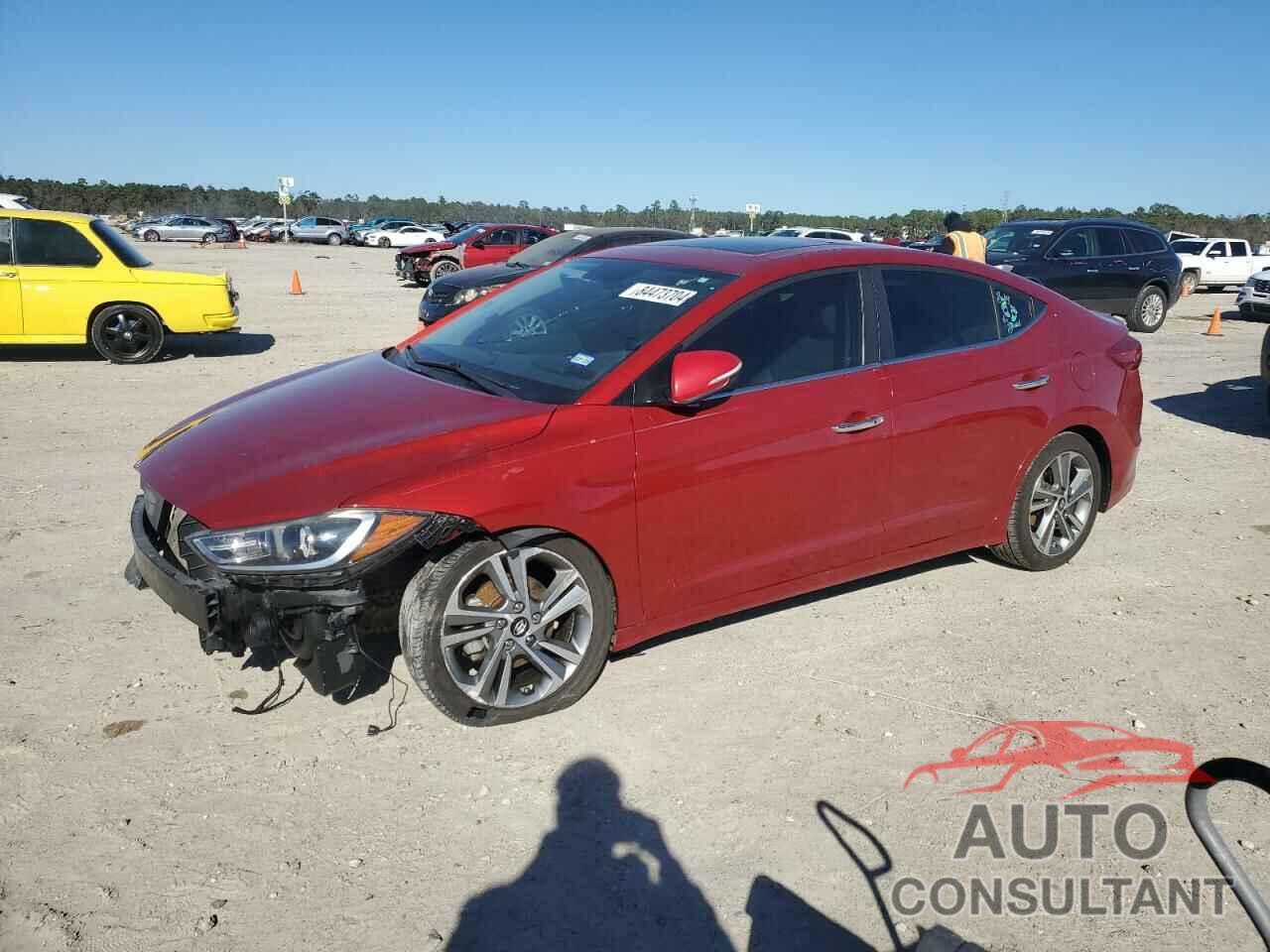 HYUNDAI ELANTRA 2017 - KMHD84LFXHU285517