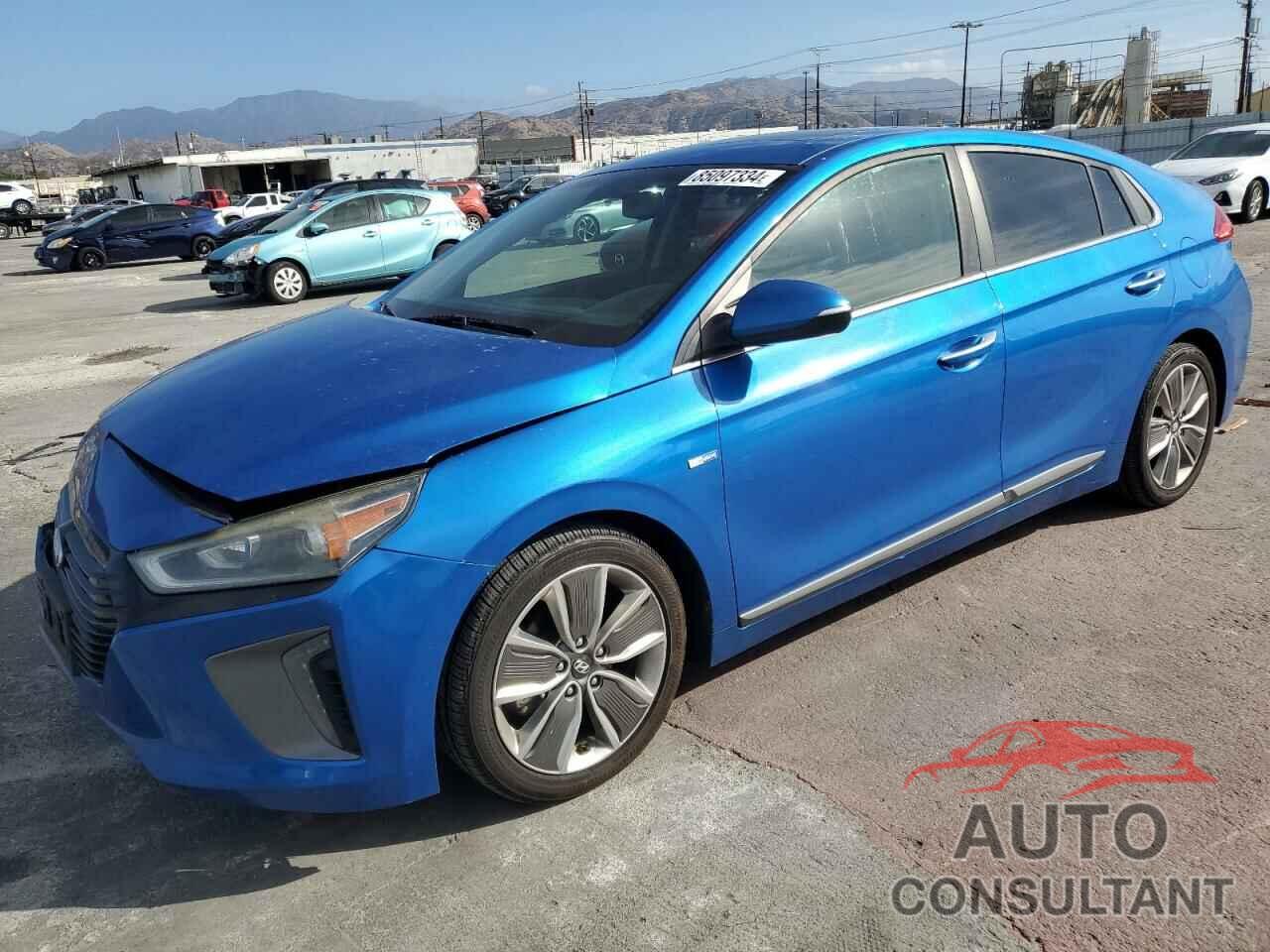 HYUNDAI IONIQ 2017 - KMHC85LC7HU021081