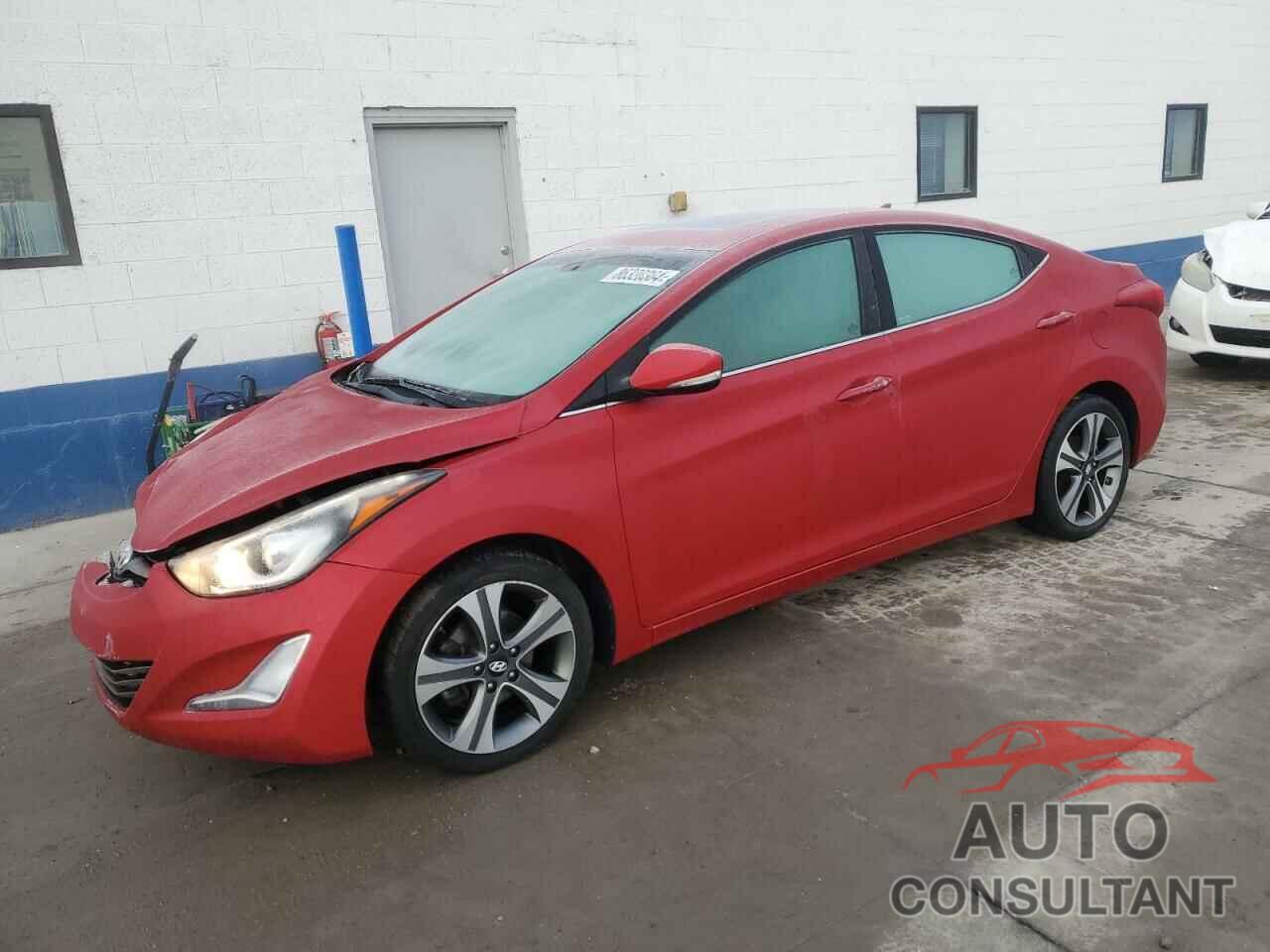 HYUNDAI ELANTRA 2014 - KMHDH4AH7EU079216