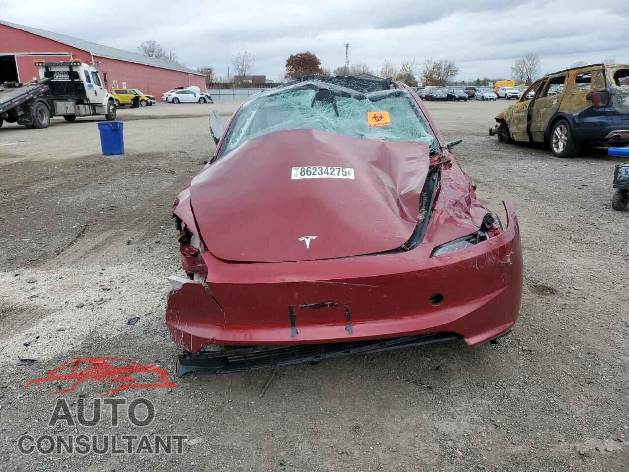 TESLA MODEL 3 2024 - LRW3E7FA9RC057958