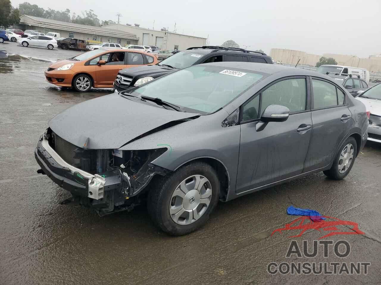 HONDA CIVIC 2012 - JHMFB4F27CS004610