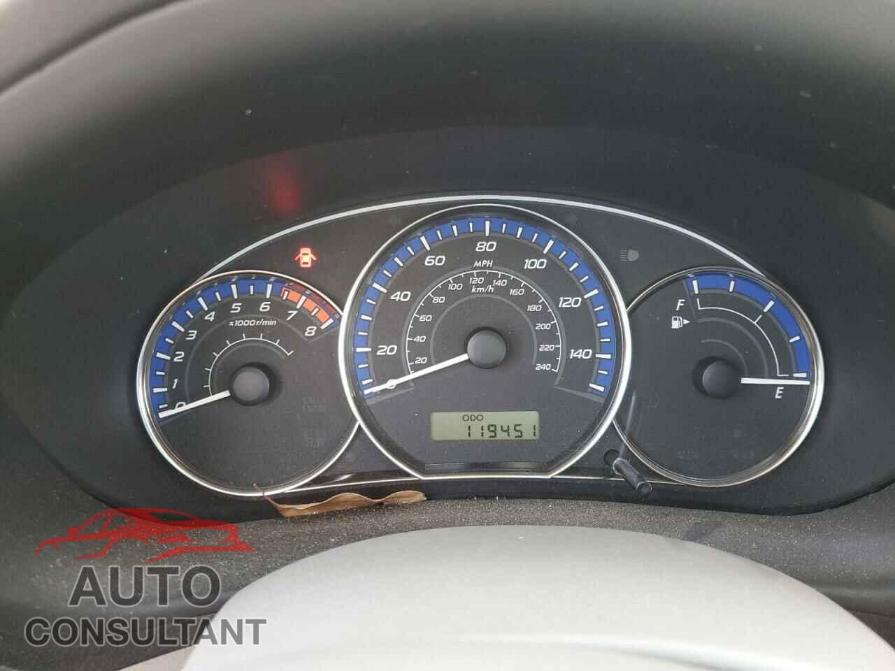 SUBARU FORESTER 2012 - JF2SHADC2CH464491