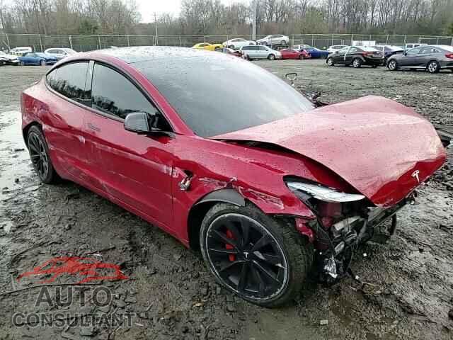 TESLA MODEL 3 2022 - 5YJ3E1EAXNF187262