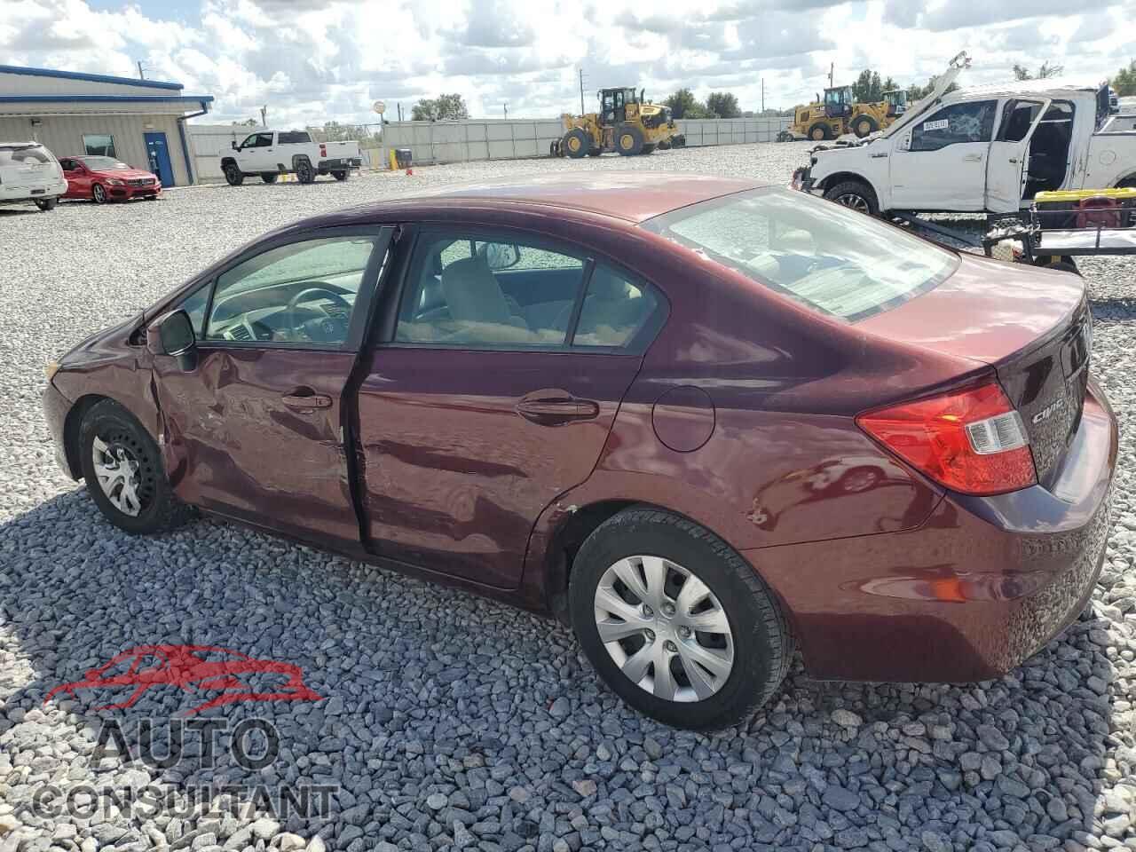 HONDA CIVIC 2012 - 19XFB2F51CE094274