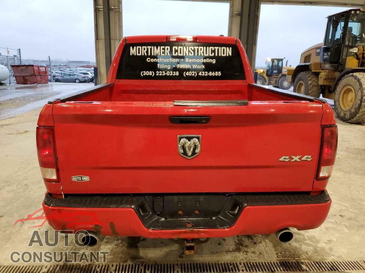 DODGE RAM 1500 2012 - 1C6RD7KT3CS168324