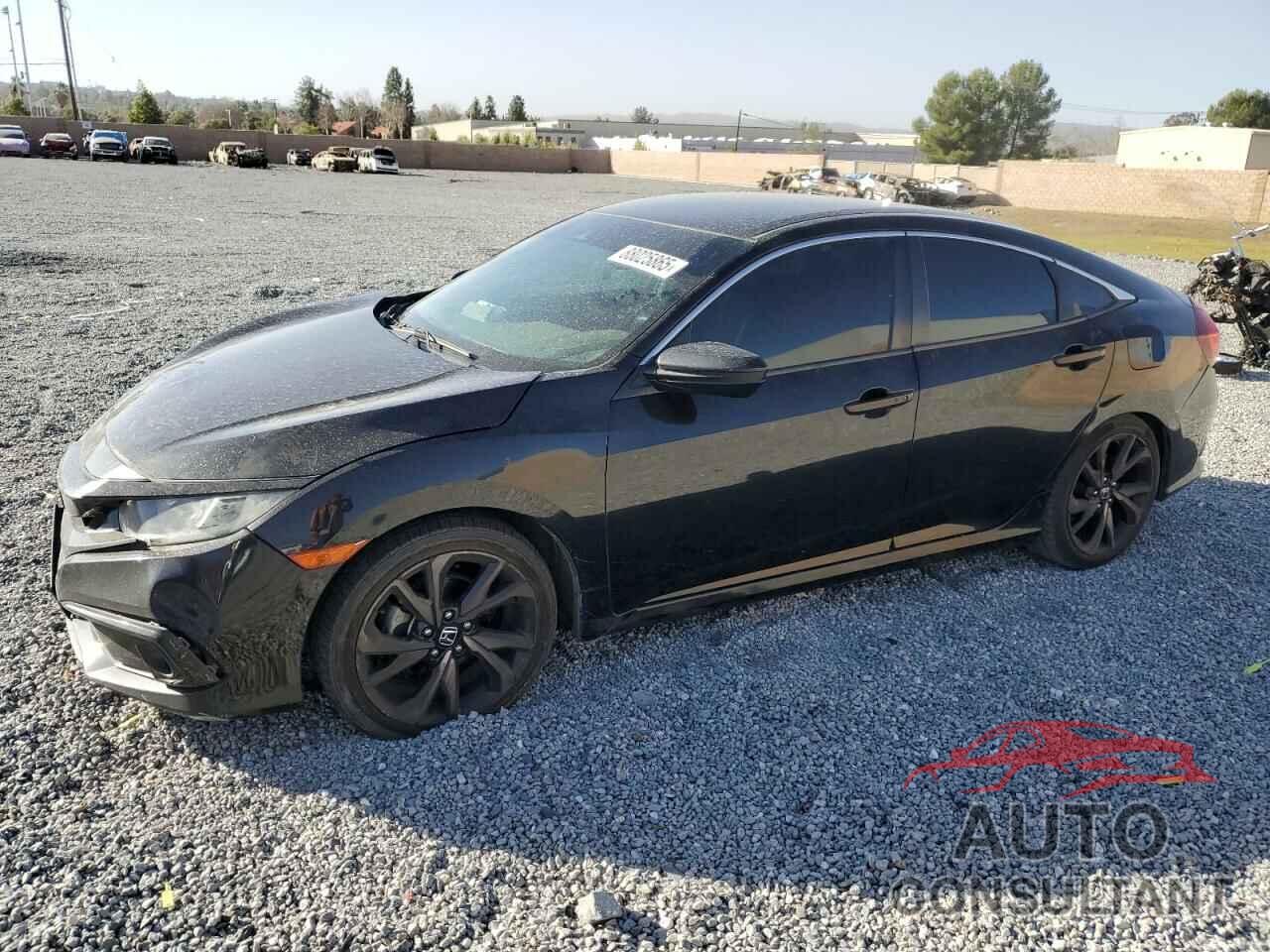 HONDA CIVIC 2020 - 19XFC2F84LE207271