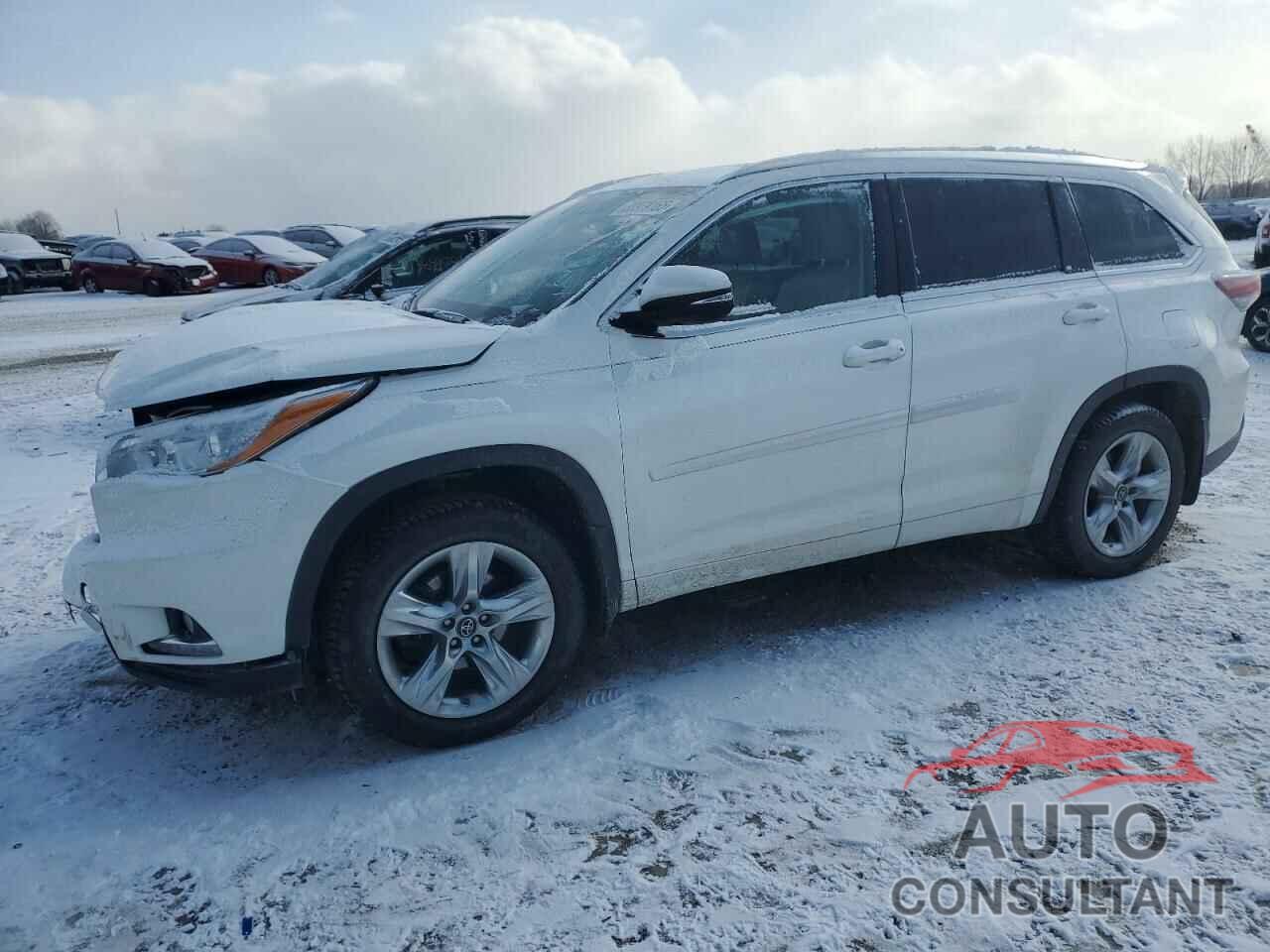 TOYOTA HIGHLANDER 2016 - 5TDDKRFH4GS298606