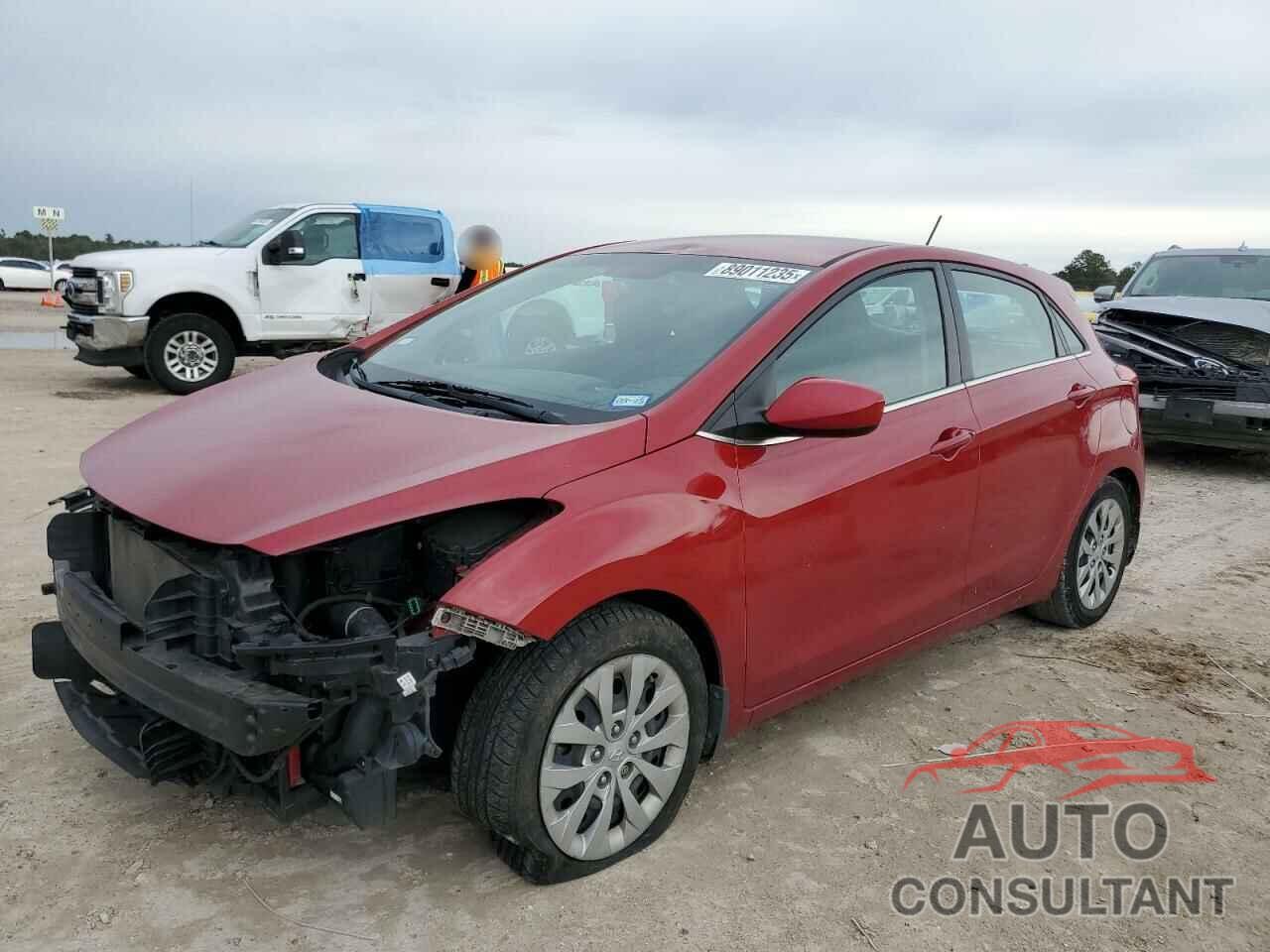 HYUNDAI ELANTRA 2017 - KMHD35LH7HU349342