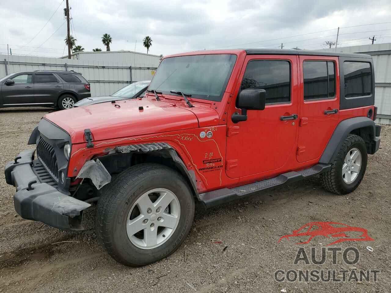 JEEP WRANGLER 2017 - 1C4BJWDG6HL558137