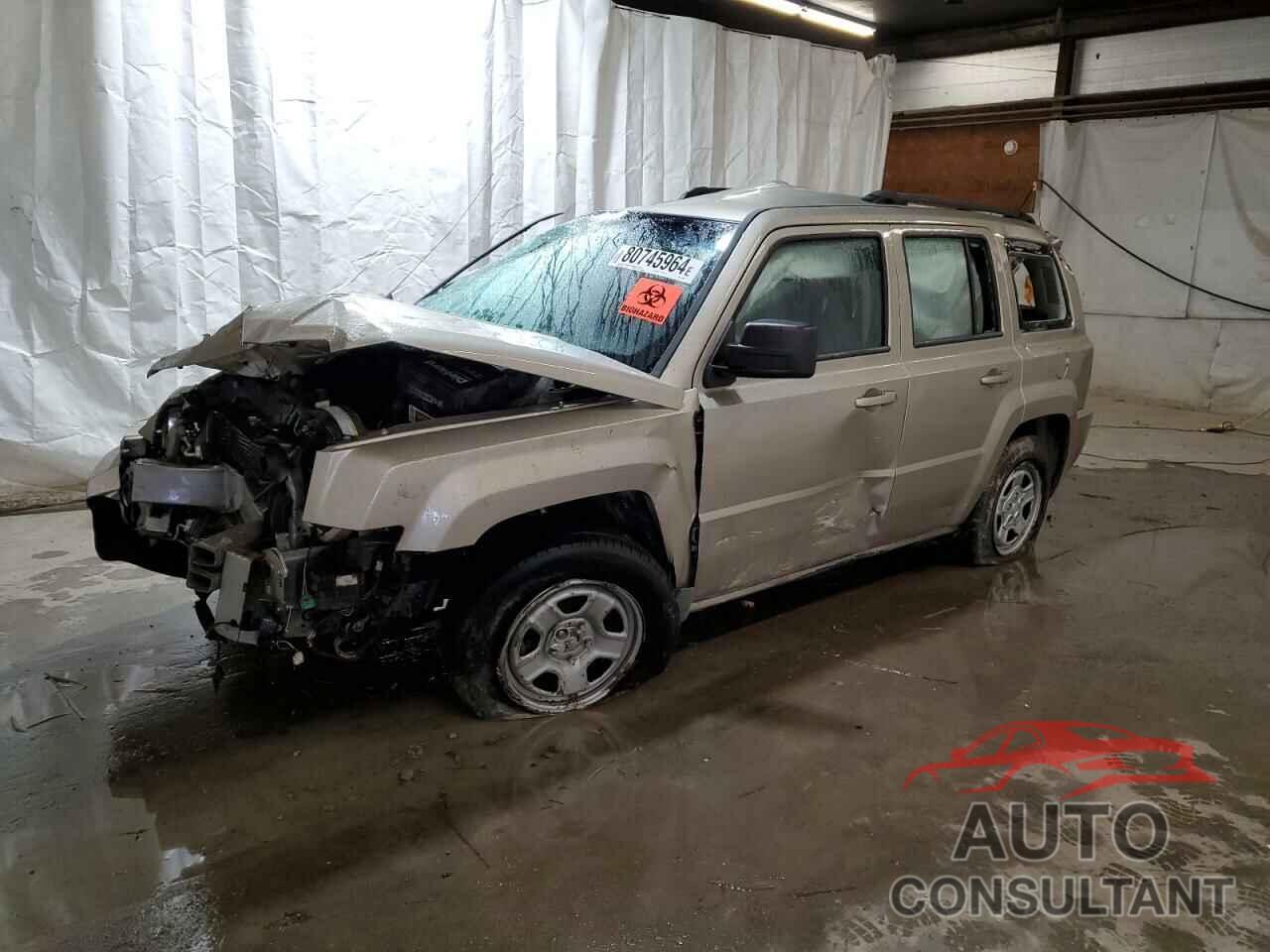 JEEP PATRIOT 2010 - 1J4NT2GB4AD564657