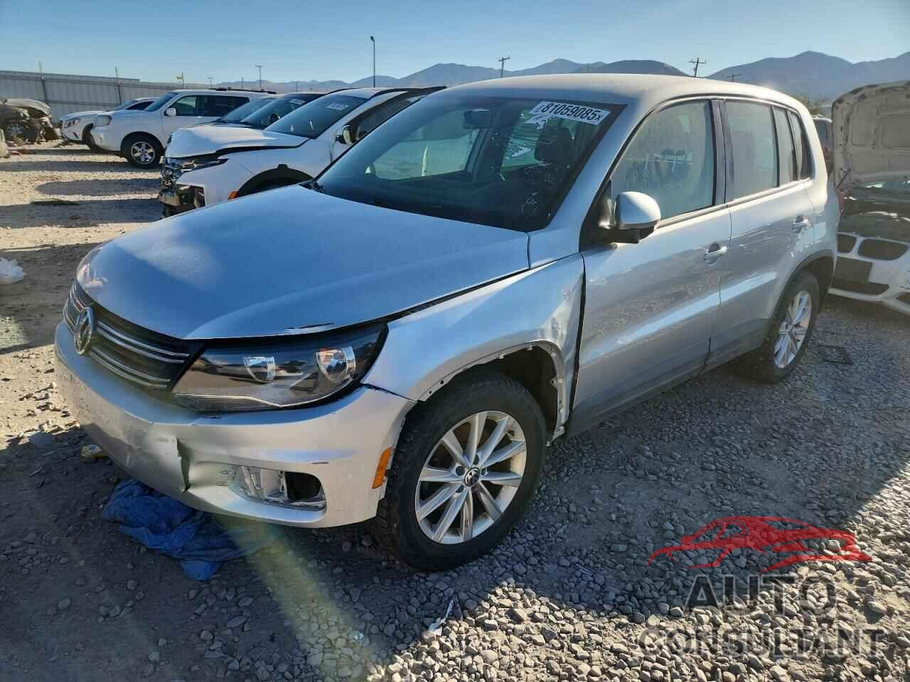 VOLKSWAGEN TIGUAN 2014 - WVGBV3AX9EW542429